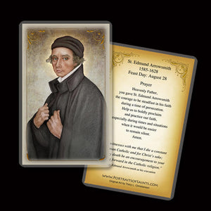 St. Edmund Arrowsmith Holy Card