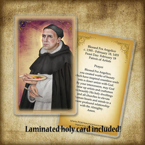 Bl. Fra Angelico Plaque & Holy Card Gift Set