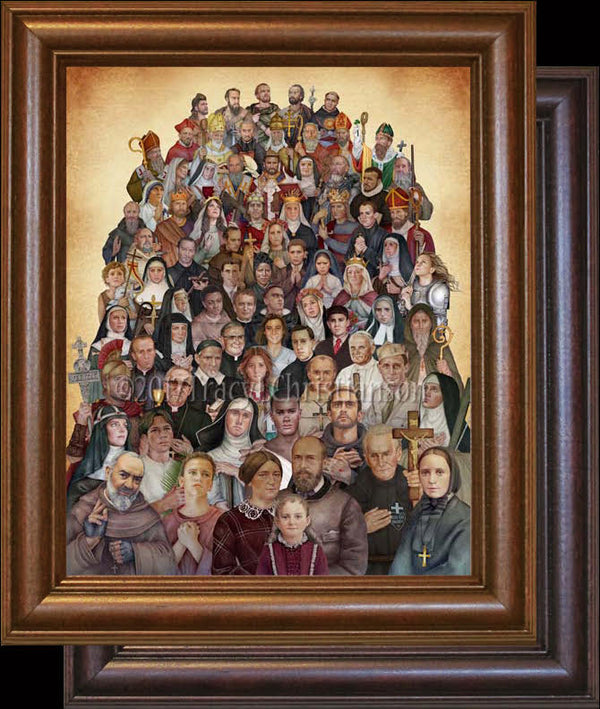 Saint Framed Art - Portraits of Saints