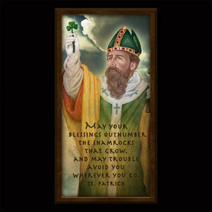 St. Patrick (C) Inspirational Plaque
