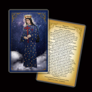 Our Lady of Pontmain Holy Card