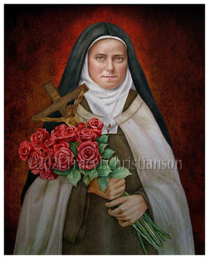 St. Therese of Lisieux (D) Print