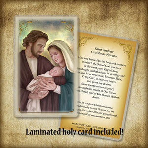 Holy Family (H) Plaque & Holy Card Gift Set