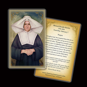 Bl. Rosalie Rendu Holy Card
