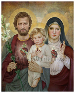 Holy Family (G) Print