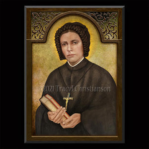 Bl. Clare Bosatta Plaque & Holy Card Gift Set