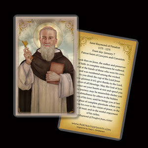 St. Raymond of Penafort Holy Card