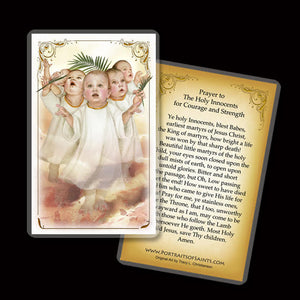The Holy Innocents Holy Card