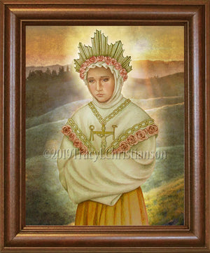Our Lady of La Salette Framed