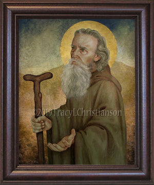 St. Anthony the Abbot Framed