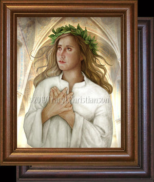 St. Christina the Astonishing Framed