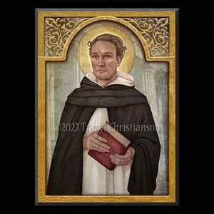 St. Antoninus of Florence Plaque & Holy Card Gift Set