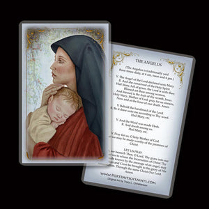 Madonna & Child (O) Holy Card