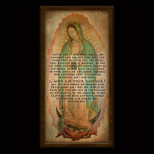 Our Lady of Guadalupe Inspirational Plaque