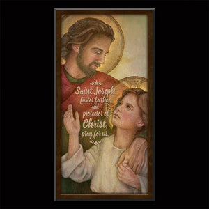 St. Joseph, Protector of Christ Inspirational Plaque
