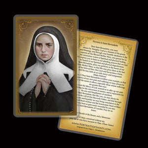 St. Bernadette (B) Holy Card
