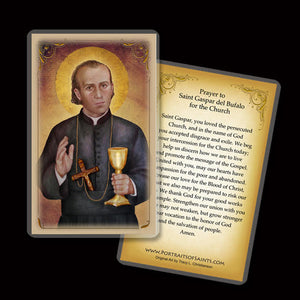 St. Gaspar del Bufalo Holy Card