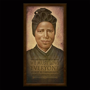 St. Josephine Bakhita Inspirational Plaque