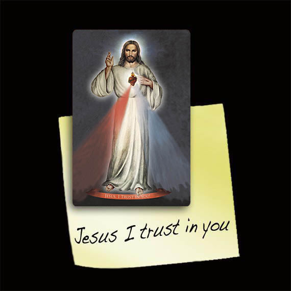 Mercy Magnet Divine Mercy Magnet - Portraits of Saints