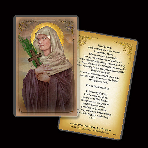St. Lillian Holy Card