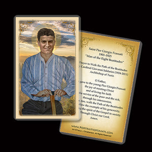 St. Pier Giorgio Frassati (B) Holy Card