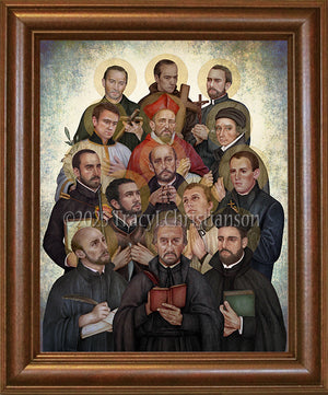 Jesuit Saints Framed Art