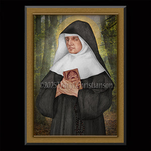 Adele Brise Plaque & Holy Card Gift Set