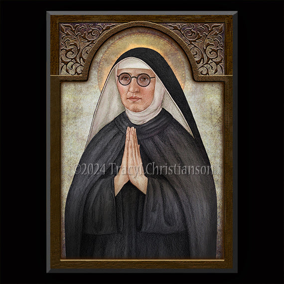 Bl. Maria Pierina de Micheli Plaque & Holy Card Gift Set - Portraits of ...