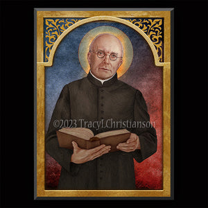 Bl. Michael Sopocko Plaque & Holy Card Gift Set