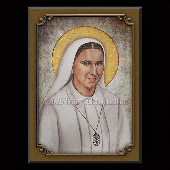 St. Carmen Elena Rendiles Martínez Plaque & Holy Card Gift Set