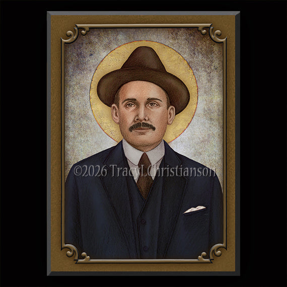 St. José Gregorio Hernández Plaque & Holy Card Gift Set