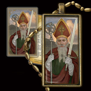 St. Kilian Pendant & Holy Card Gift Set