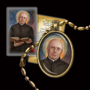 Bl. Michael Sopocko Pendant & Holy Card Gift Set