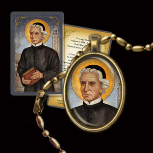 St. Luigi Scrosoppi Pendant & Holy Card Gift Set