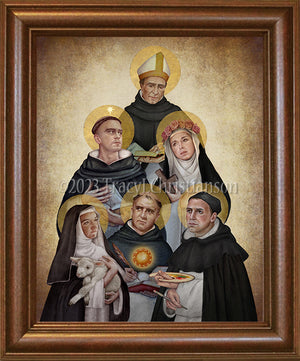 Dominican Saints Framed Art