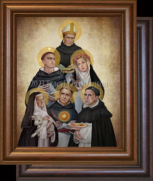 Dominican Saints Framed Art