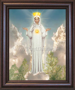 Our Lady of Beauraing Framed