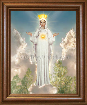 Our Lady of Beauraing Framed