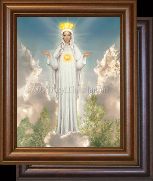 Our Lady of Beauraing Framed