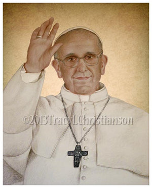 Pope Francis Print
