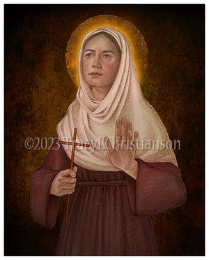 St. Chloe of Corinth Print