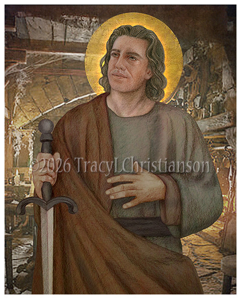 St. Julian the Hospitaller Print
