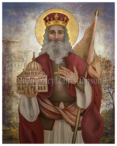 St. Leopold the Good Print