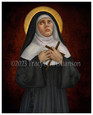 St. Marie of the Incarnation Print