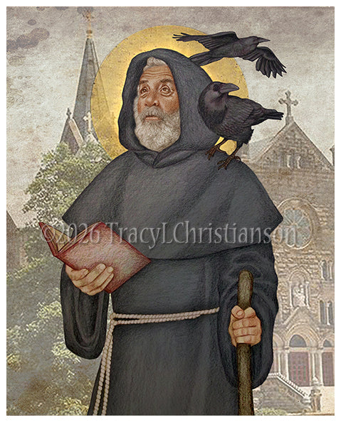 St. Meinrad of Einsiedeln Print