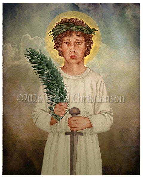 St. Pelagius of Córdoba Print