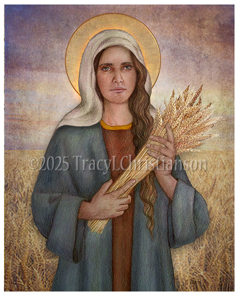 St. Ruth Print - Portraits of Saints