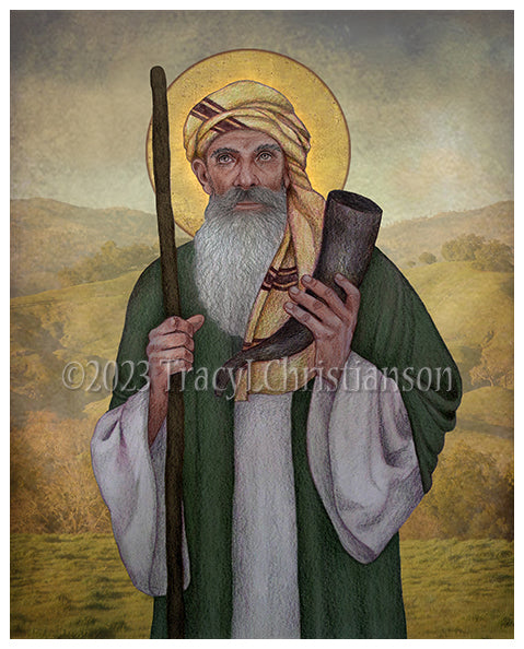 St. Samuel the Prophet Print - Portraits of Saints