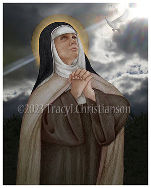 St. Teresa of Avila (B) Print