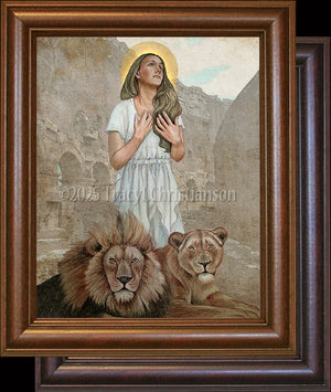 St. Blandina of Lyon Framed Art